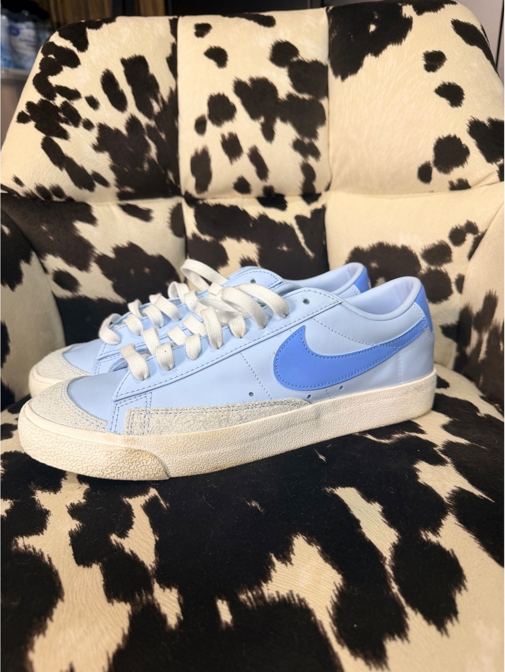 Nike Blazer Low LX Light Blue Sneakers Size 10.5